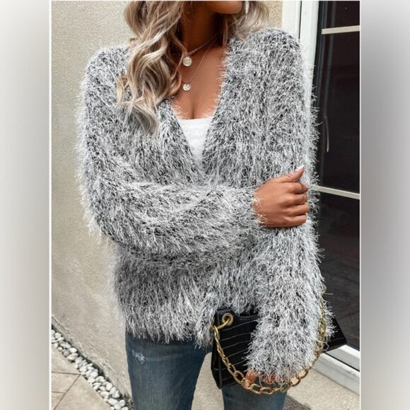 Boho Knot Strap Flounce Hem Gingham Dress Black White - Picture 2 of 8